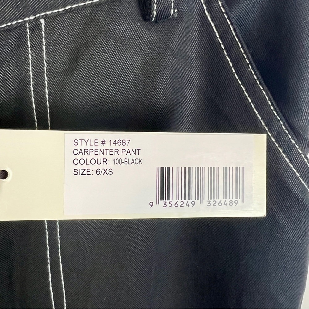 NEW Free People x Rolla’s Carpenter Pants size XS / 6 - Picture 8 of 11